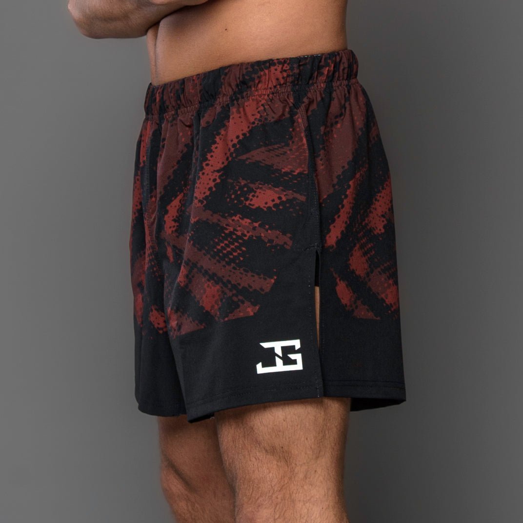 Short de MMA Joyagear Elite Vermelho - Imagem 3