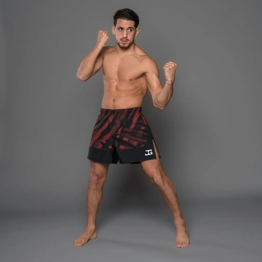 Short de MMA Joyagear Elite Vermelho