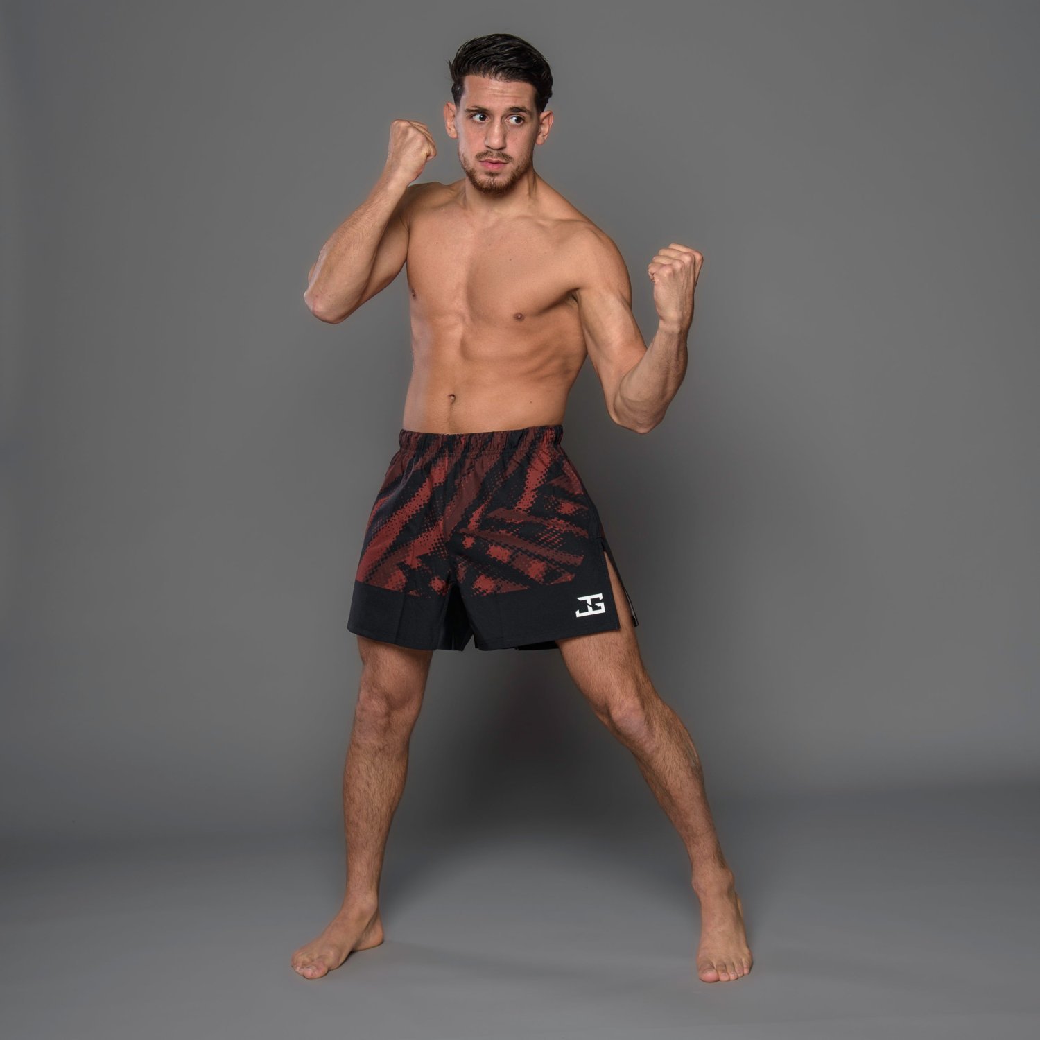 Short de MMA Joyagear Elite Vermelho - Imagem 7
