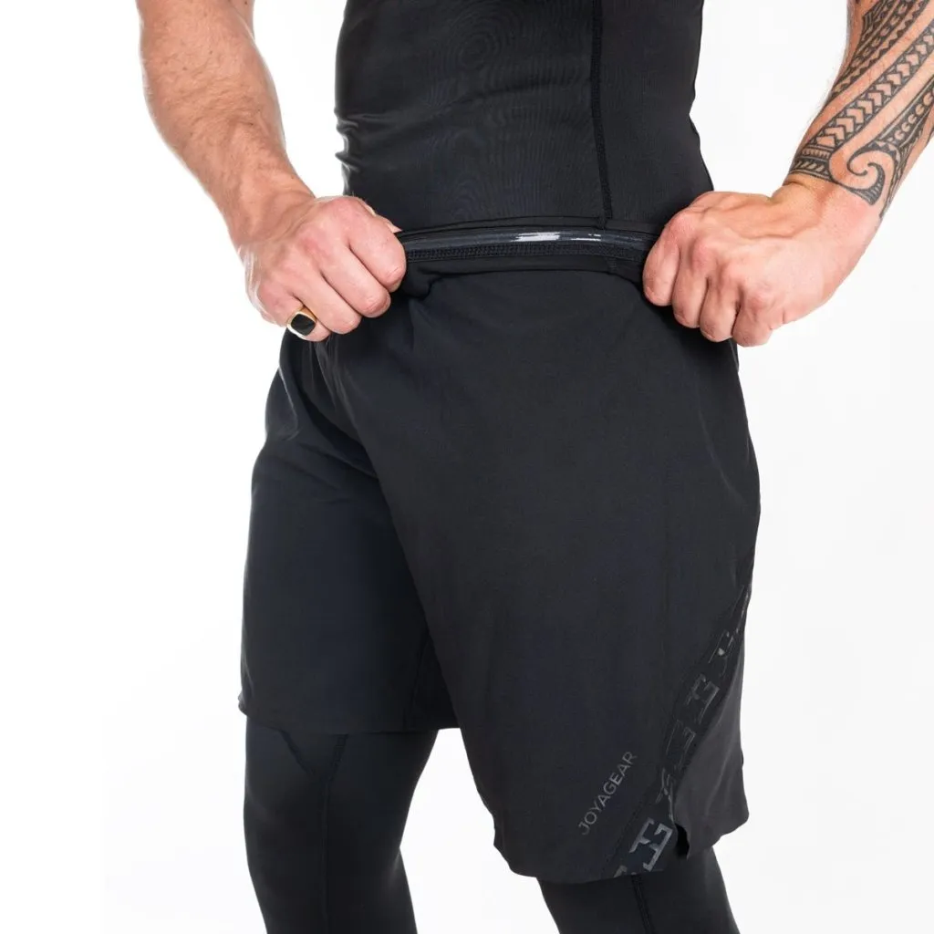 Rashguard Joya Manga Longa Preto-Branco