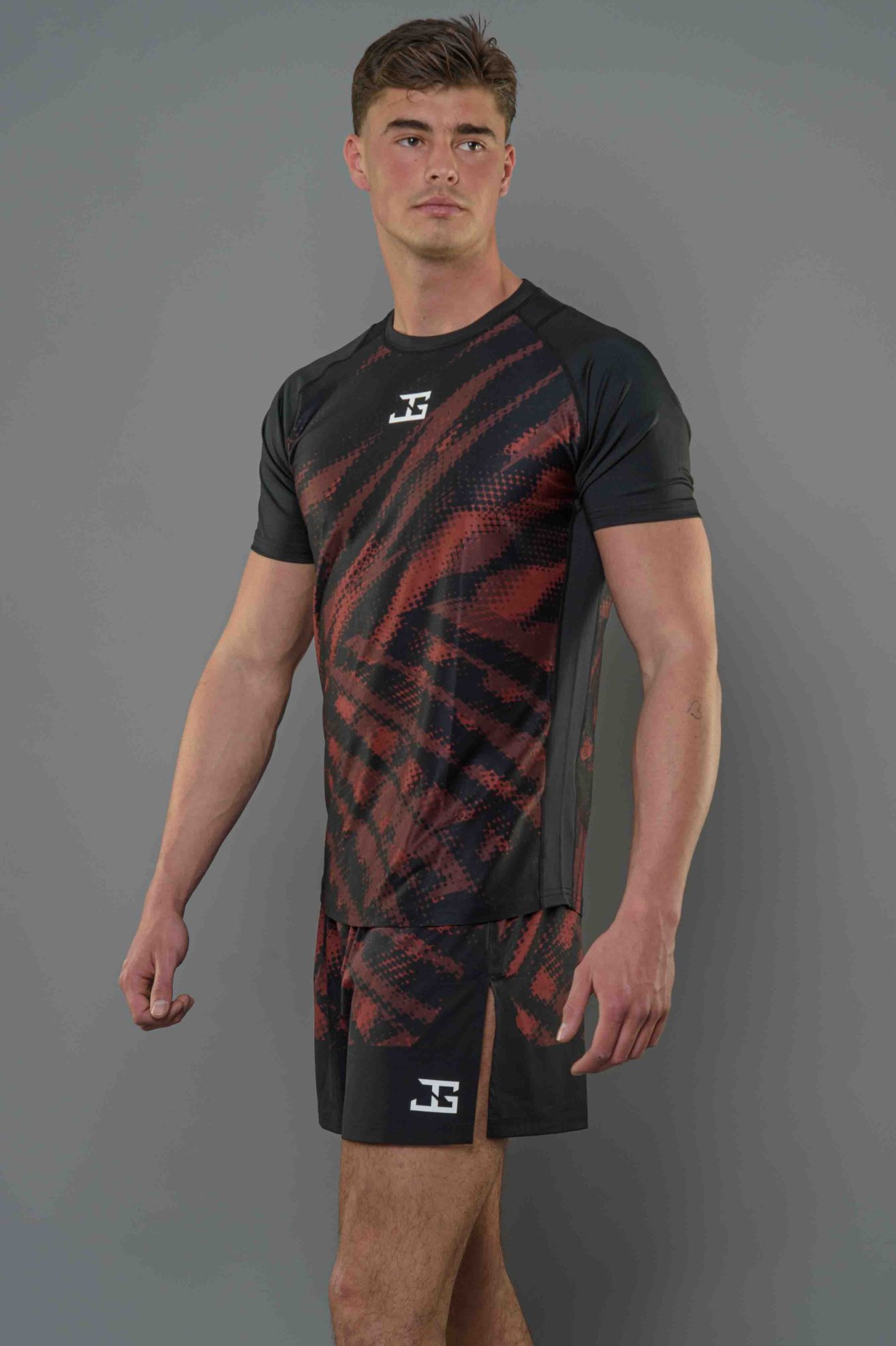 Camiseta de Treino Joyagear Elite Dry Fit Vermelho - Imagem 3