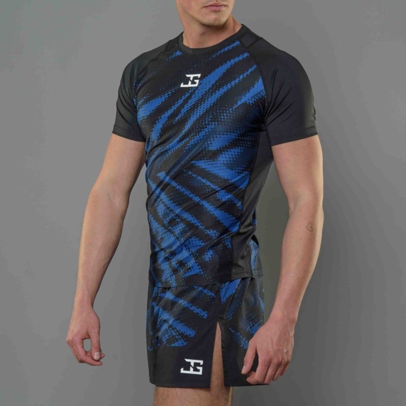 Camiseta de Treino Joyagear Elite Dry Fit Azul - Imagem 4