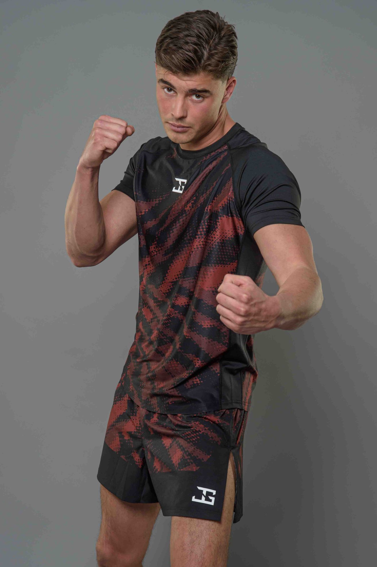 Camiseta de Treino Joyagear Elite Dry Fit Vermelho - Imagem 4