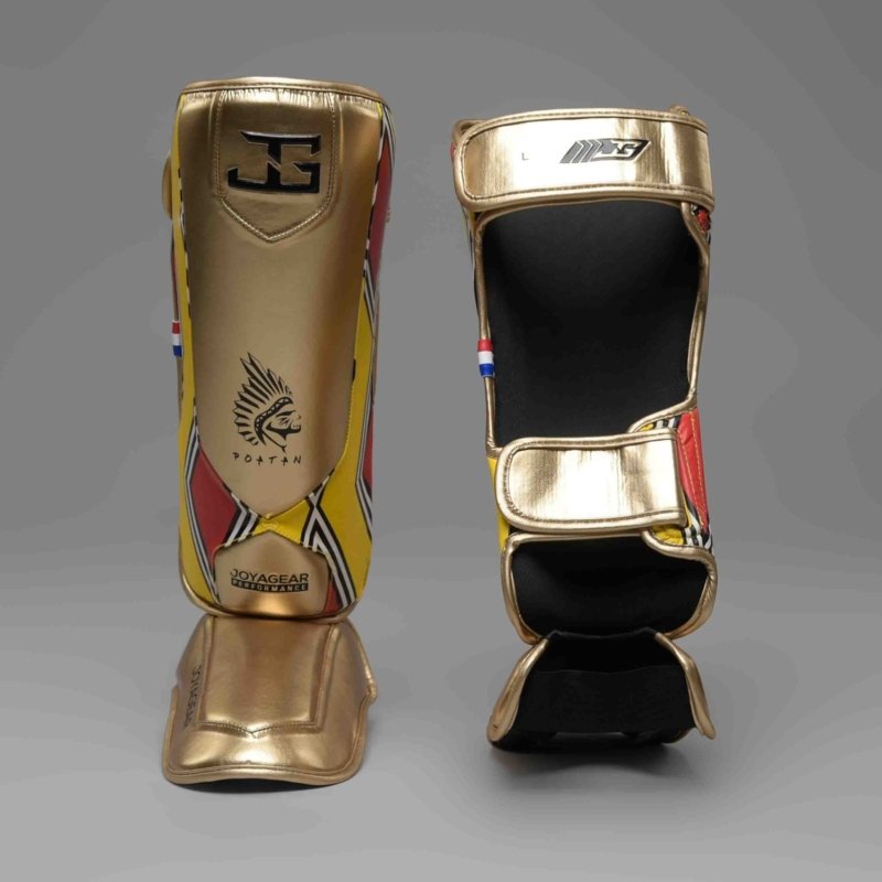 Caneleira Joyagear Poatan Champion Dourado - Imagem 2