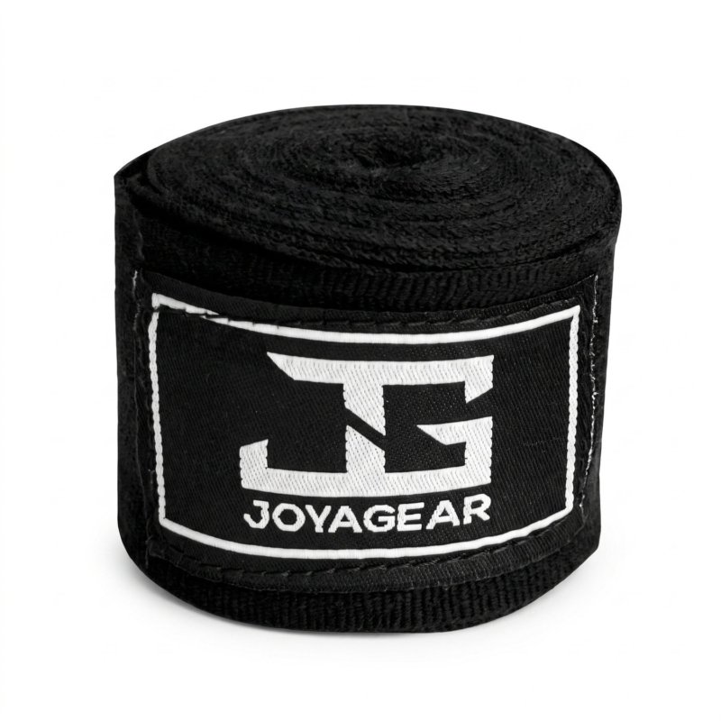 Bandagem Joya Velcro em Algodão Preto