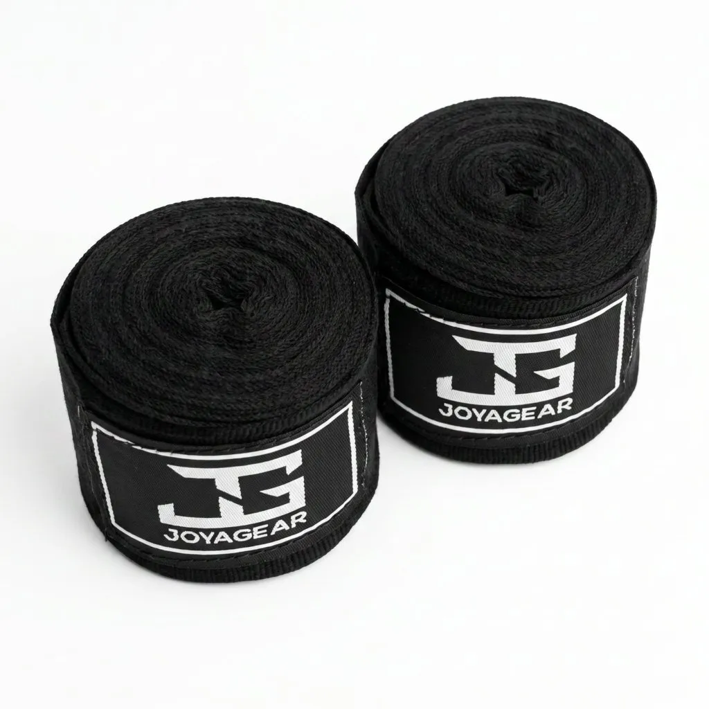 Bandagem Joya Velcro em Algodão Preto
