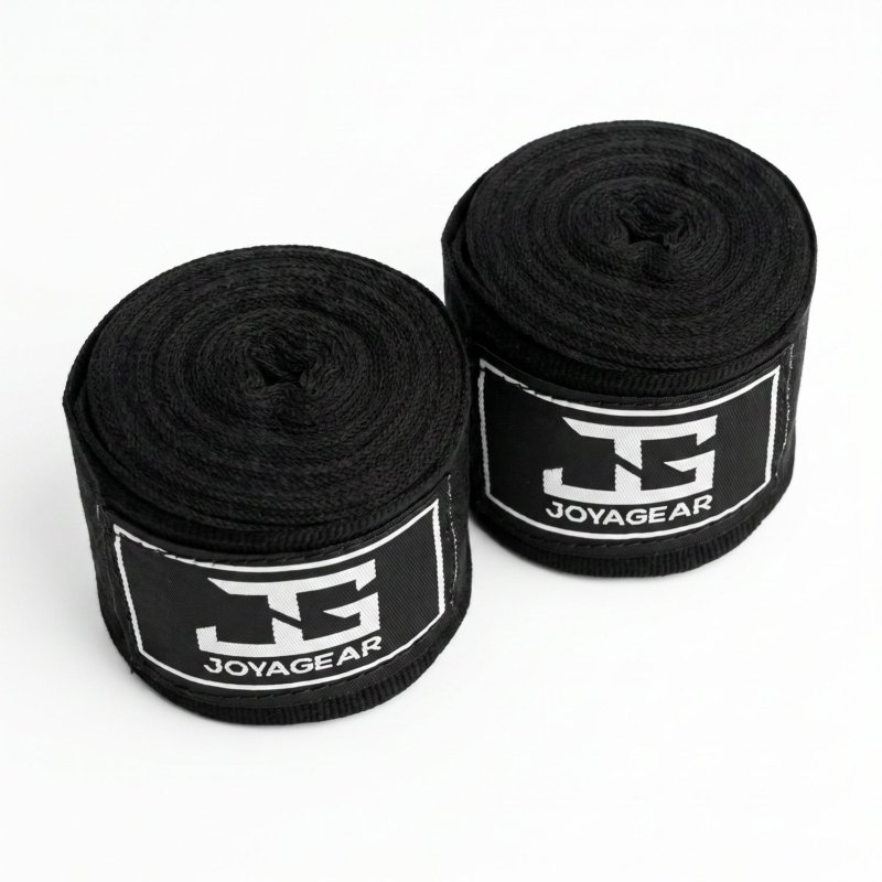 Bandagem Joya Velcro em Algodão Preto