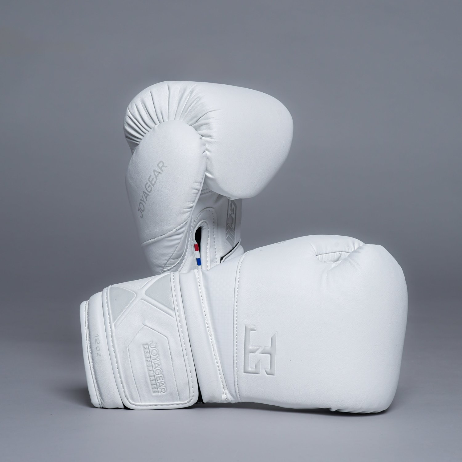 Luva de Boxe Joyagear Performance V2 Branco-Carbono - Imagem 1
