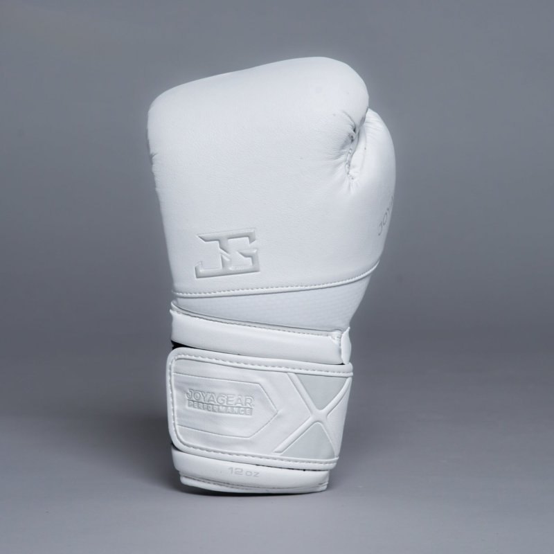 Luva de Boxe Joyagear Performance V2 Branco-Carbono - Imagem 4