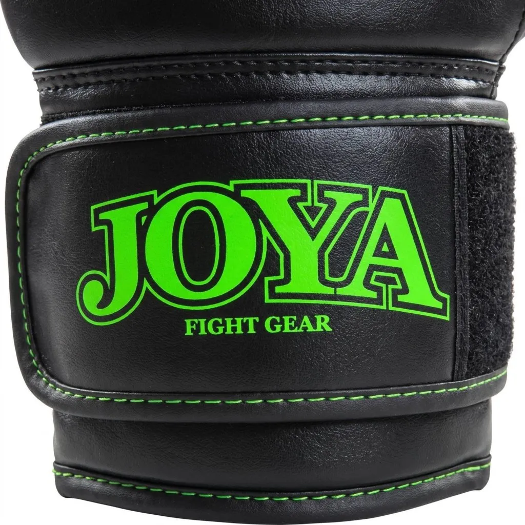 Luva de Kickboxing Joya Dragon Infantil Verde-Neon