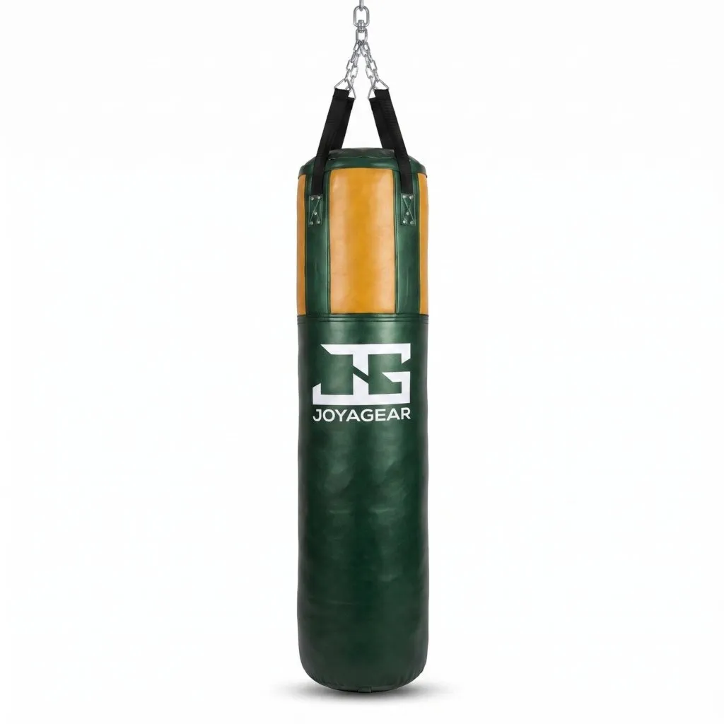 Saco de Pancada Joyagear Strike 180 cm Vazio Verde-Dourado