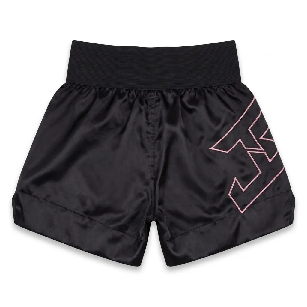 Short de Kickboxing Joyagear Strike Preto-Rosa